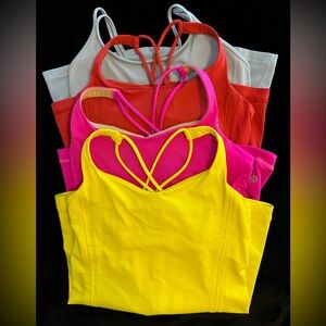 LuluLemon Tanks Bundle of 4 Size 6